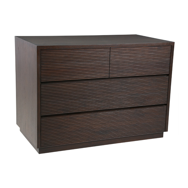 Groove Chest of Drawers