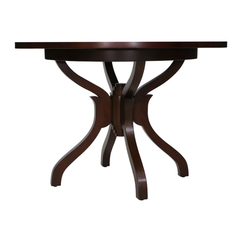Mahe Round Dining Table Wood Top