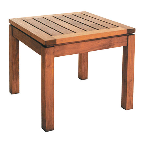 Bevel Outdoor Side Table Square