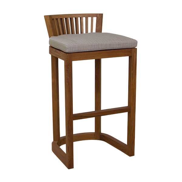 Korogated Outdoor Bar Stool