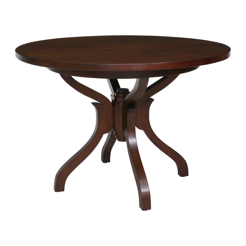 Mahe Round Dining Table Wood Top