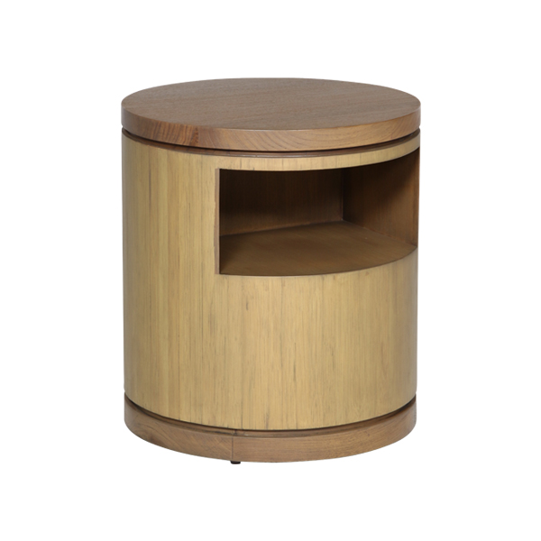 Teabu Bed Side Table Round