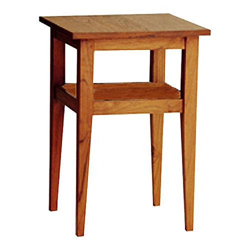Basic Side Table, with Shelf